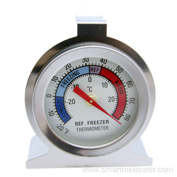 Bimetal Fridge Thermometer Stainless Steel